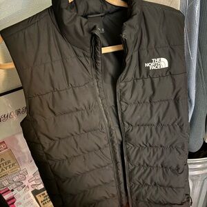 The North Face Men's Dark Gray Quilted Vest